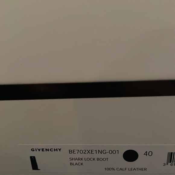 NIB Givenchy Shark Lock Boots - Picture 5 of 7